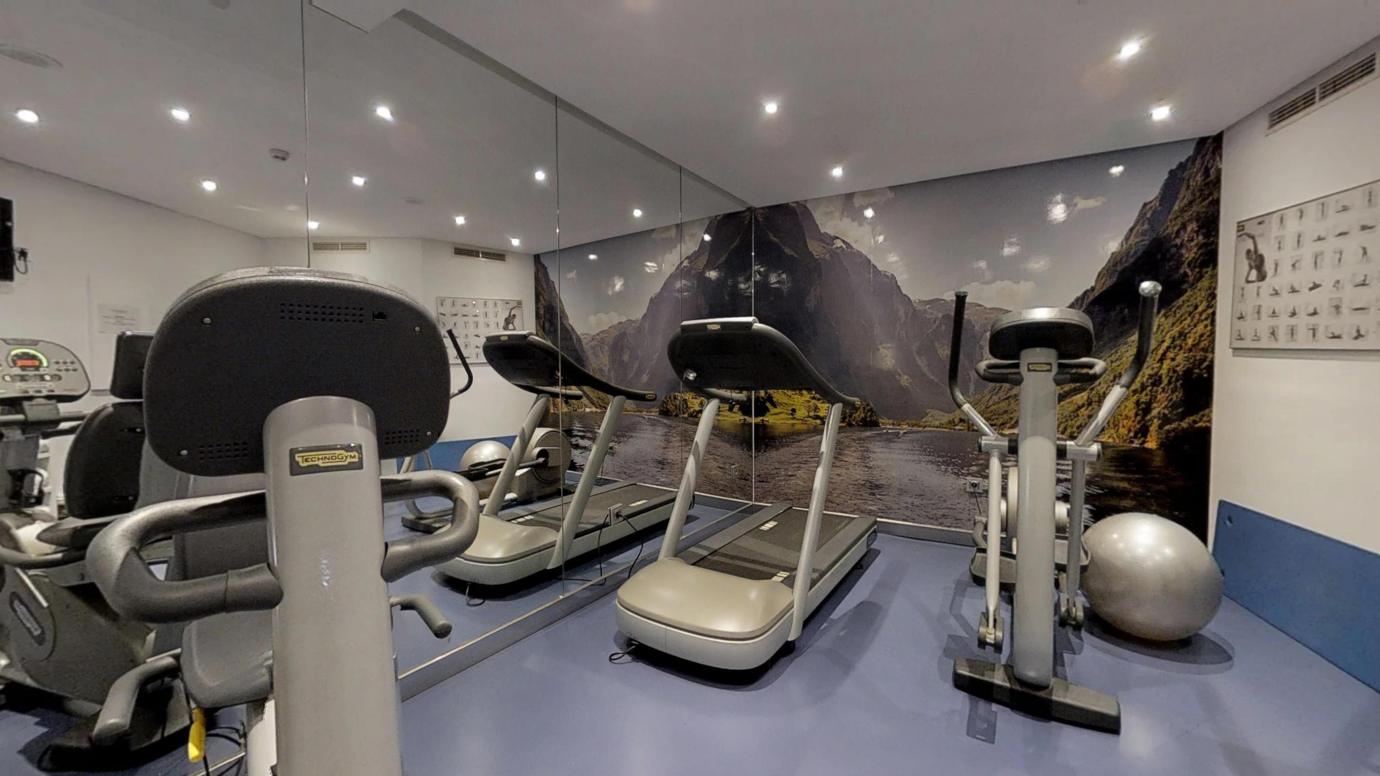 Отель Vincci Seleccion Aleysa Бенальмадена Экстерьер фото The gym at the hotel